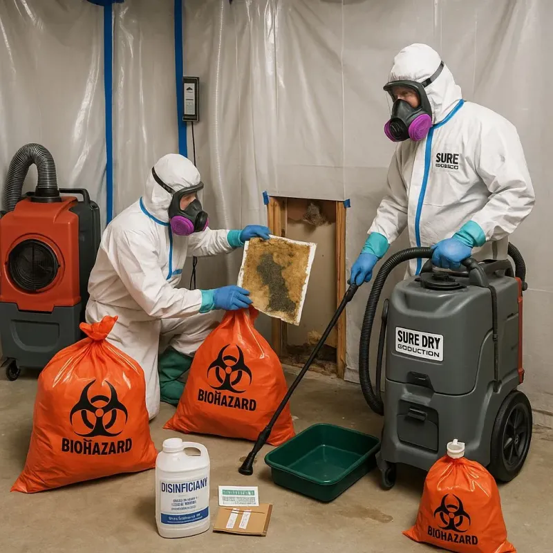 Contaminated Water Handling Protocols process in Terrace Park, OH